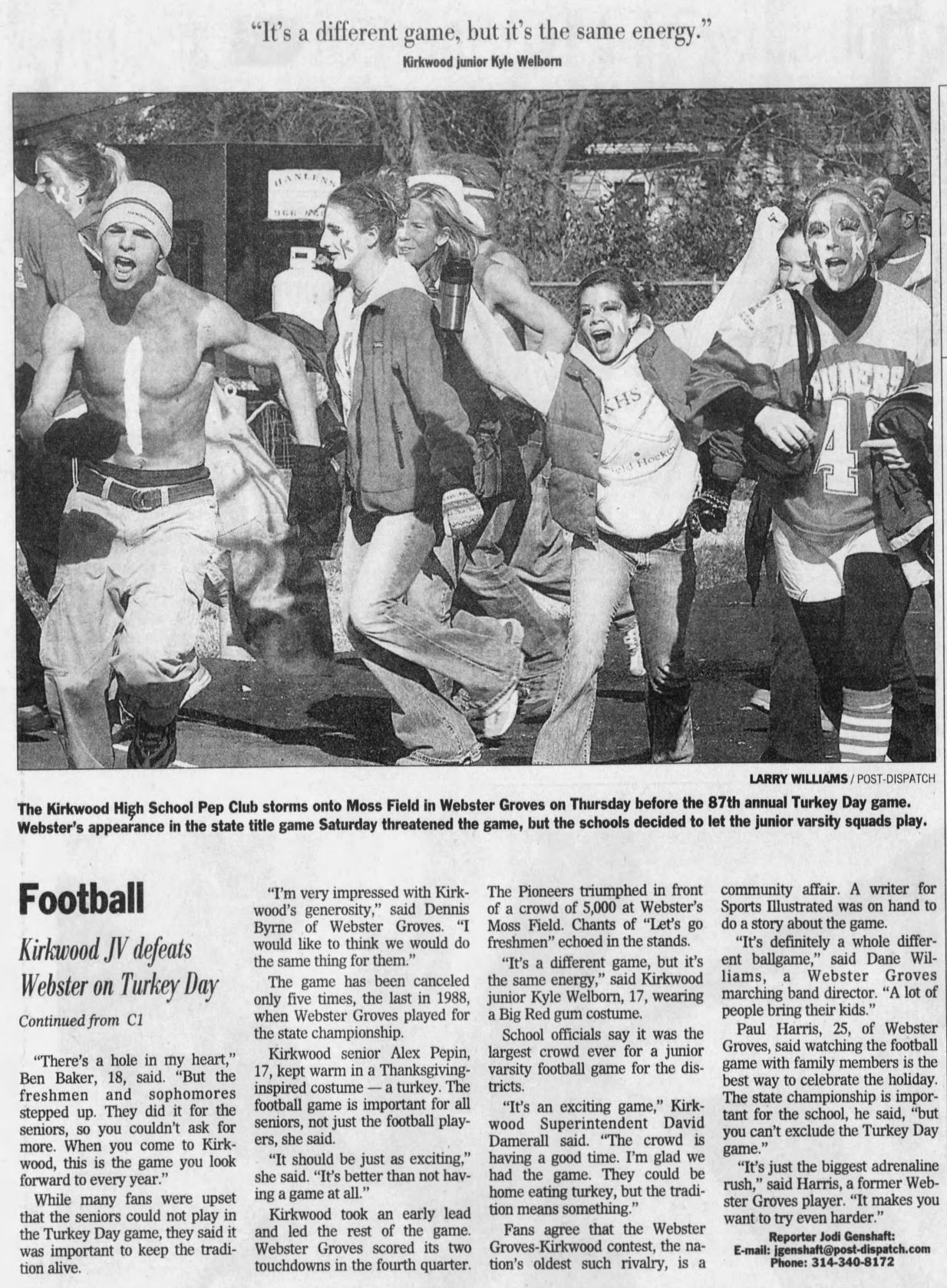 2002: The JV game